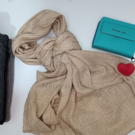 شال پلیسه ای شاین دار